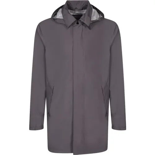 Men's Clothing Jacket Grey Ss24 , male, Sizes: 2XL - Herno - Modalova