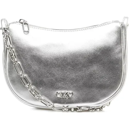 Silberne Handtasche für Frauen , Damen, Größe: ONE Size - Michael Kors - Modalova