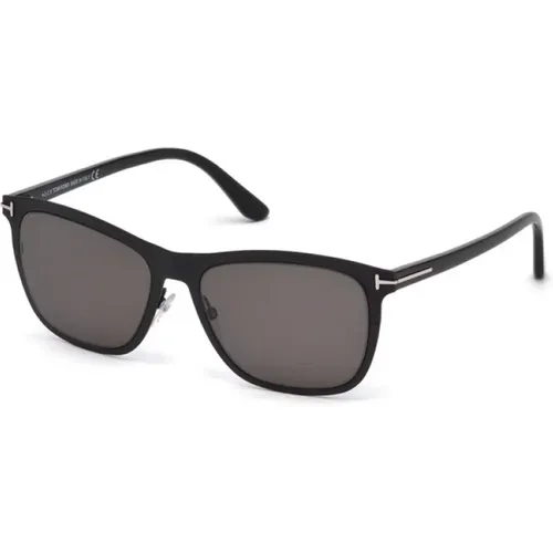 Schwarze Alasdhair Sonnenbrille , Herren, Größe: 55 MM - Tom Ford - Modalova