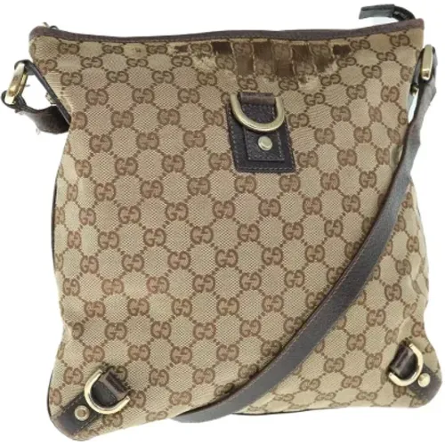 Pre-owned Canvas gucci-bags , female, Sizes: ONE SIZE - Gucci Vintage - Modalova