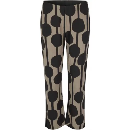 Mapabala Cropped Hose All-Over Print , Damen, Größe: L - Masai - Modalova