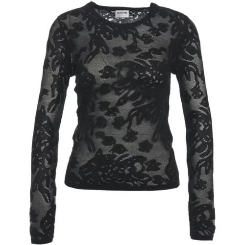 Women's Clothing Sweatshirts Nero Ss24 , female, Sizes: M, S, L - Blugirl - Modalova