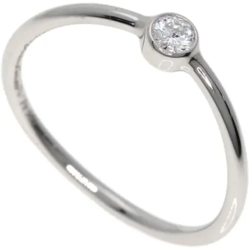 Pre-owned Platinum rings , female, Sizes: ONE SIZE - Tiffany & Co. Pre-owned - Modalova