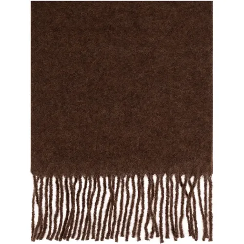 Fringed scarf , male, Sizes: ONE SIZE - Jacquemus - Modalova