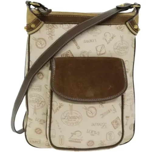 Pre-owned Canvas crossbody-bags , female, Sizes: ONE SIZE - Loewe Pre-owned - Modalova