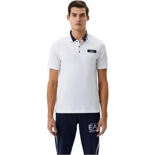 EA7 Polo Shirt , male, Sizes: L, XL - Emporio Armani EA7 - Modalova