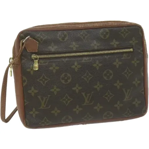 Pre-owned Canvas clutches , female, Sizes: ONE SIZE - Louis Vuitton Vintage - Modalova