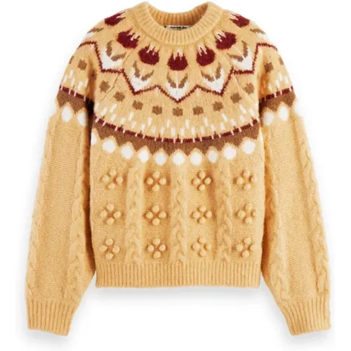 Tulip Fair Isle Pullover - Scotch & Soda - Modalova