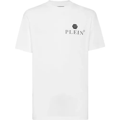 Men's Logo T-Shirt , male, Sizes: XL - Philipp Plein - Modalova