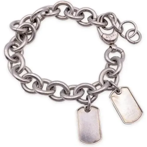 Pre-owned Silver bracelets , female, Sizes: ONE SIZE - Gucci Vintage - Modalova