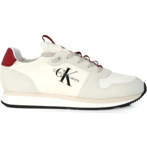 Suede Runner Sock Sneaker , male, Sizes: 11 UK, 7 UK, 6 UK, 10 UK, 9 UK, 8 UK - Calvin Klein - Modalova