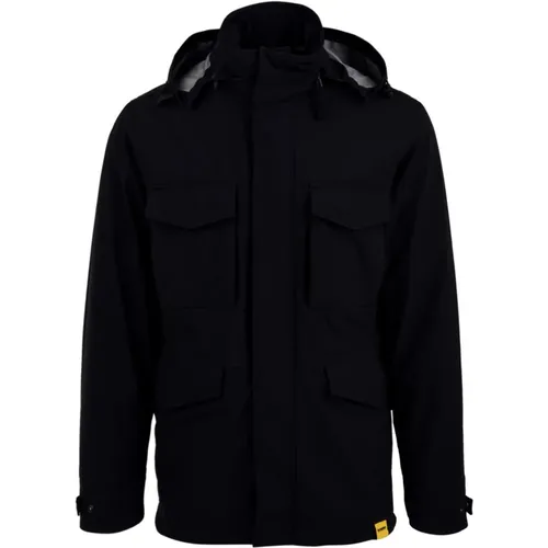 Coats with Zip and Snap Closure , male, Sizes: 2XL, M, XL, L - Aspesi - Modalova