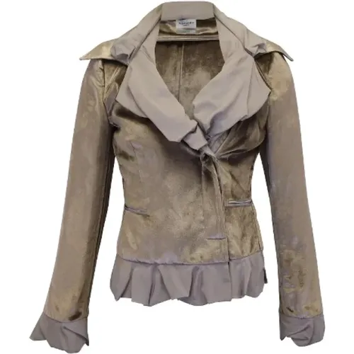 Pre-owned Fabric outerwear , female, Sizes: L - Yves Saint Laurent Vintage - Modalova