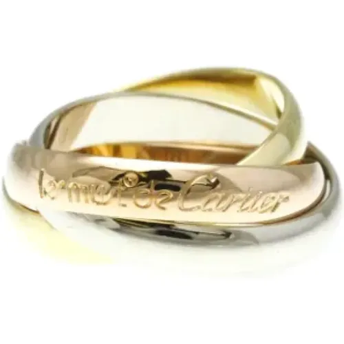 Pre-owned Gold rings , female, Sizes: ONE SIZE - Cartier Vintage - Modalova