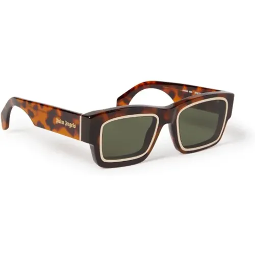 Square-shaped Raymond sunglasses , unisex, Sizes: 51 MM - Palm Angels - Modalova