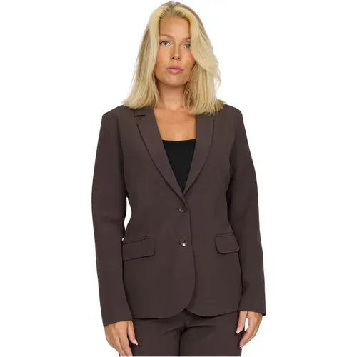 Brauner Blazer Belina.Au24 Stil , Damen, Größe: 2XL - 2-Biz - Modalova