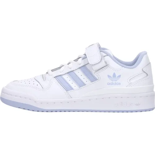 Low W Sneakers Cloud White/Blue Dawn , Damen, Größe: 37 1/3 EU - Adidas - Modalova