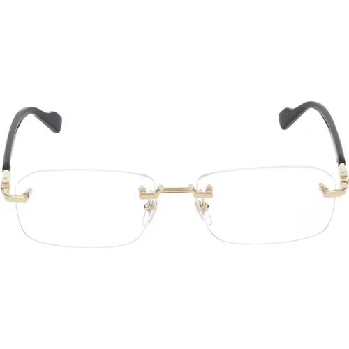 Stilvolle Brille Gg1221O , Herren, Größe: 56 MM - Gucci - Modalova