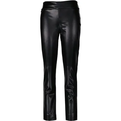 Stylish Leather Trousers , female, Sizes: M, 2XL, L, XL - Joseph Ribkoff - Modalova