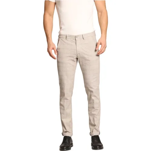 Slim Fit Baumwoll Stretch Chino Hose - Mason's - Modalova