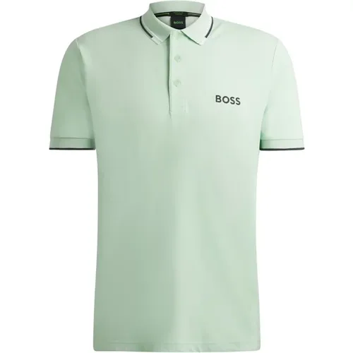 Klassisches Polo Shirt , Herren, Größe: M - Boss - Modalova