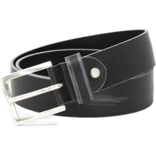 Leather Belt with Buckle Fastening , male, Sizes: S - Antony Morato - Modalova