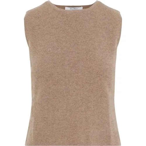 Dark Knit Tank Top , female, Sizes: XS - Max Mara - Modalova