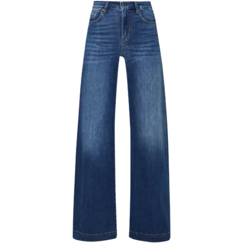 Authentic Wide Jeans , female, Sizes: W30, W29, W32, W27, W25 - Liu Jo - Modalova