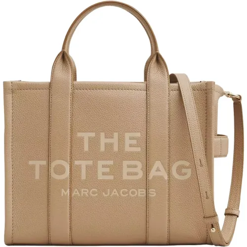 Leather Medium Tote Bag , female, Sizes: ONE SIZE - Marc Jacobs - Modalova