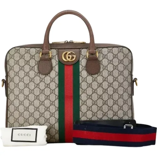 Pre-owned Canvas gucci-bags , female, Sizes: ONE SIZE - Gucci Vintage - Modalova