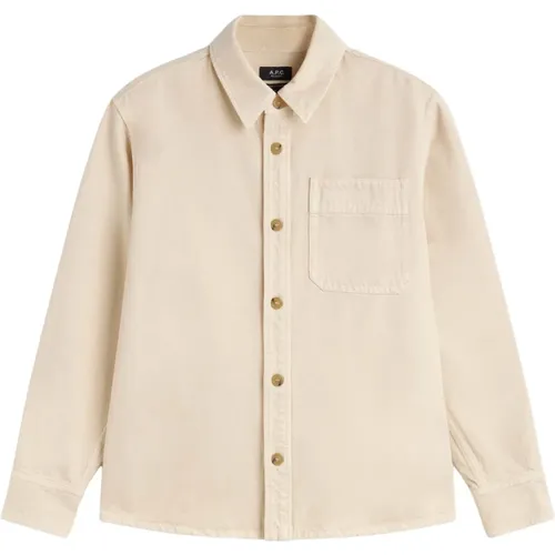 Basile Cavalier Overshirt , Herren, Größe: M - A.P.C. - Modalova