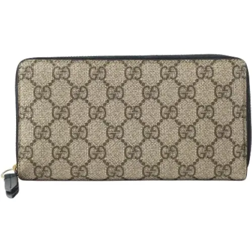 Pre-owned Canvas wallets , unisex, Sizes: ONE SIZE - Gucci Vintage - Modalova