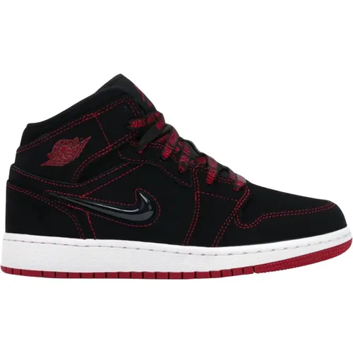 Limited Edition Mid-Top Basketball Shoe , female, Sizes: 4 1/2 UK, 3 UK, 5 UK, 3 1/2 UK, 5 1/2 UK, 7 UK - Nike - Modalova