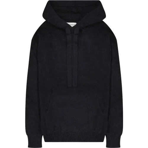 Kaschmir Seide Boxy Fit Hoodie - Laneus - Modalova