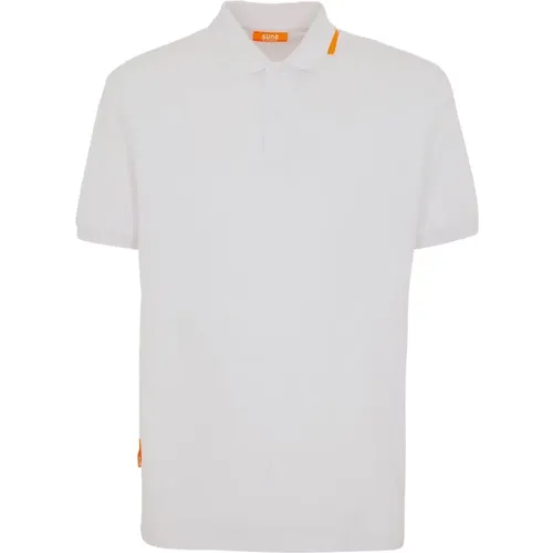Polo Shirts,Stilvolles Piquet Polo Shirt,Stylisches Polo Shirt - Suns - Modalova