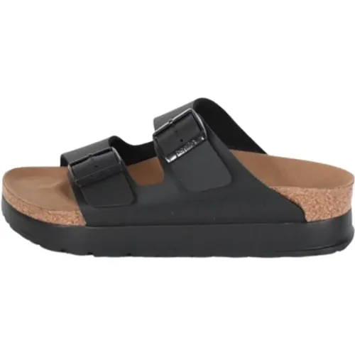 Platform Sandals Arizona Style , female, Sizes: 4 UK - Birkenstock - Modalova