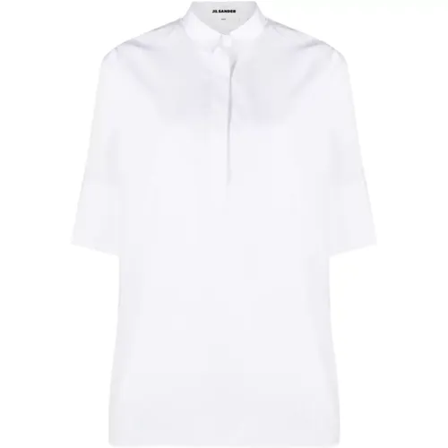 Polo Shirt with Classic Collar , female, Sizes: XS - Jil Sander - Modalova
