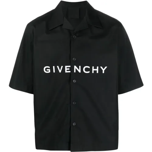 Men's Clothing Shirts Ss24 , male, Sizes: M - Givenchy - Modalova