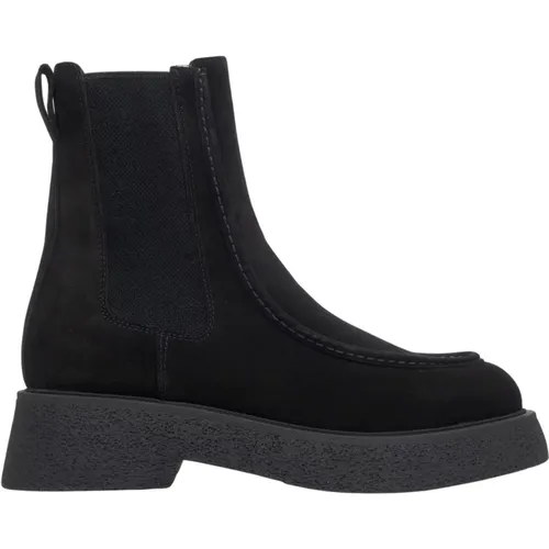 Women`s Chelsea Boots made of Italian Genuine Velour Er00115839 , female, Sizes: 5 UK, 3 UK, 6 UK, 4 UK - Estro - Modalova