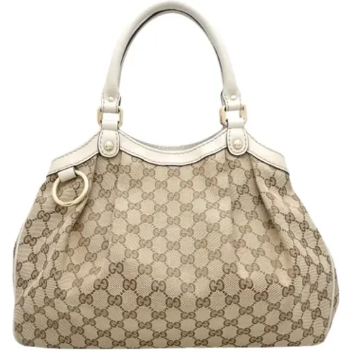 Pre-owned Canvas totes , female, Sizes: ONE SIZE - Gucci Vintage - Modalova