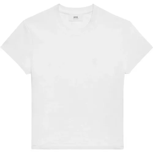 T-Shirts , Damen, Größe: XS - Ami Paris - Modalova