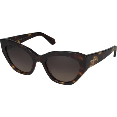 Stylish Sunglasses Sf1107S , female, Sizes: 55 MM - Salvatore Ferragamo - Modalova