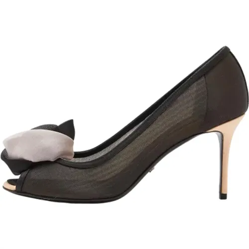 Pre-owned Mesh heels , female, Sizes: 6 UK - Dior Vintage - Modalova