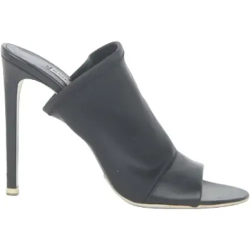 Pre-owned Leather sandals , female, Sizes: 4 UK - Balenciaga Vintage - Modalova
