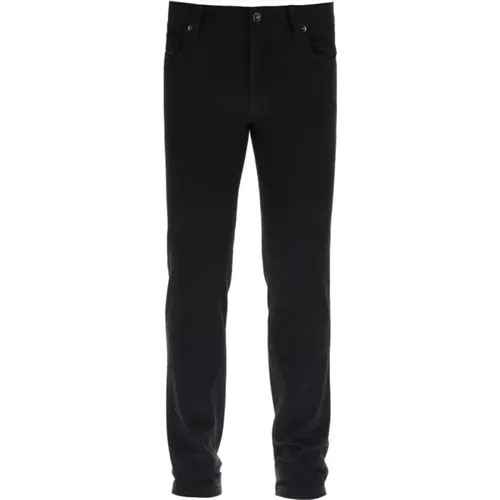 Denim Slim-Fit Jeans , male, Sizes: W33 - Fendi - Modalova