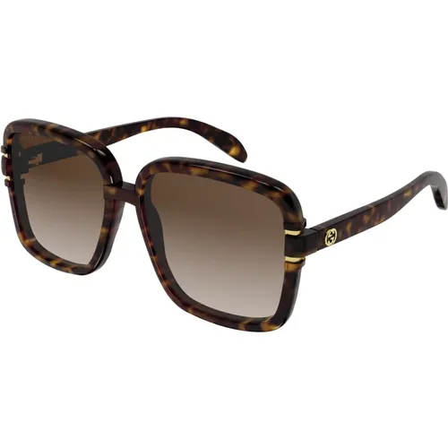 Stylische Sonnenbrille Gg1066S Farbe 002,Gg1066S 002 Sonnenbrille - Gucci - Modalova