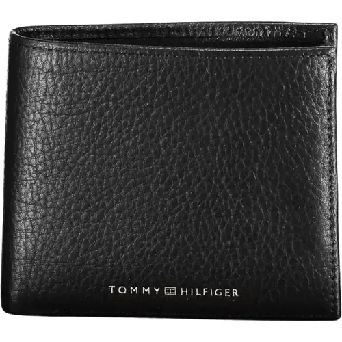 Leather Wallet , male, Sizes: ONE SIZE - Tommy Hilfiger - Modalova