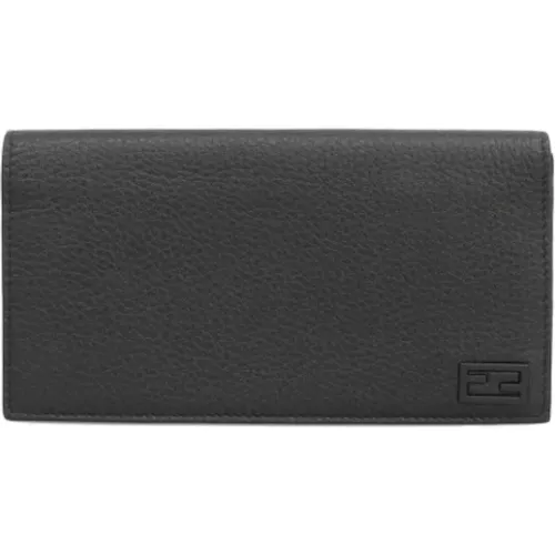 Pre-owned Leather Wallet , female, Sizes: ONE SIZE - Fendi Vintage - Modalova