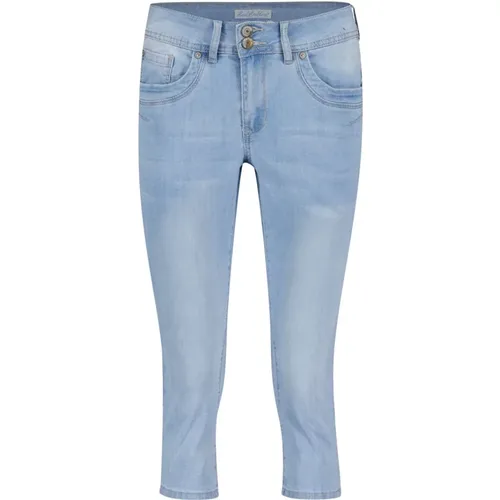 Romy Capri Bleach Jeans , Damen, Größe: XL - Red Button - Modalova