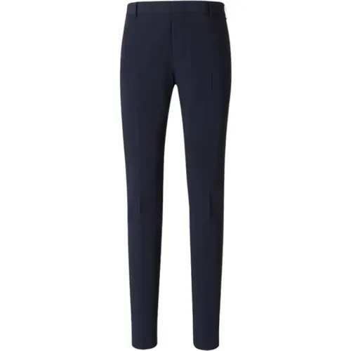 Navy Cotton Blend Pants , male, Sizes: 3XL - PT Torino - Modalova